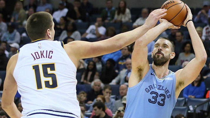 Telediario 1 - Marc Gasol, Ibaka y Rubio destacan en los triunfos de sus equipos