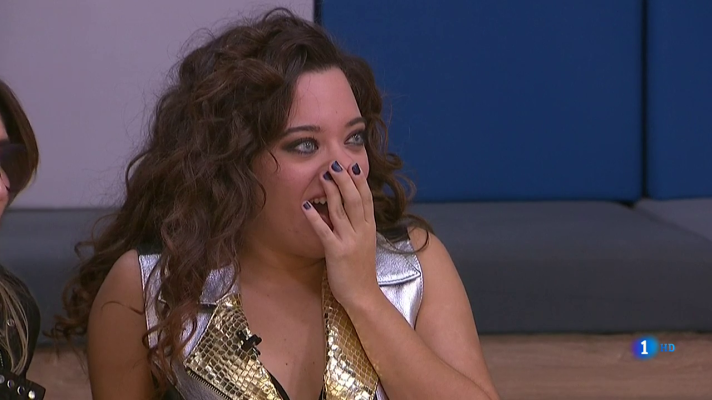 OT 2018 - Noelia recibe los mensajes de sus seguidores