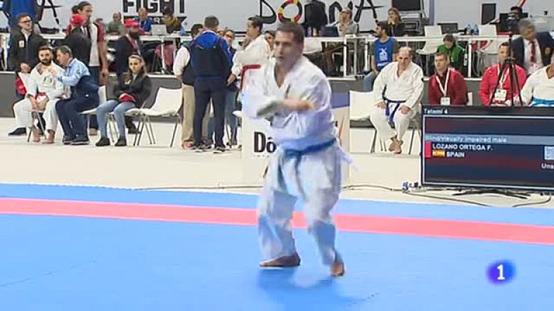 Fran Lozano, un ejemplo de superación en el Mundial de Kárate