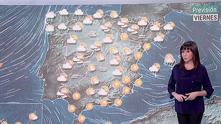 El tiempo - Precipitaciones en el noroeste que se extenderán al interior en los próximos días
