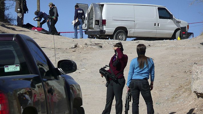 Telediario 1 - México registra en cuatro días mas asesinatos que en todo un año en España