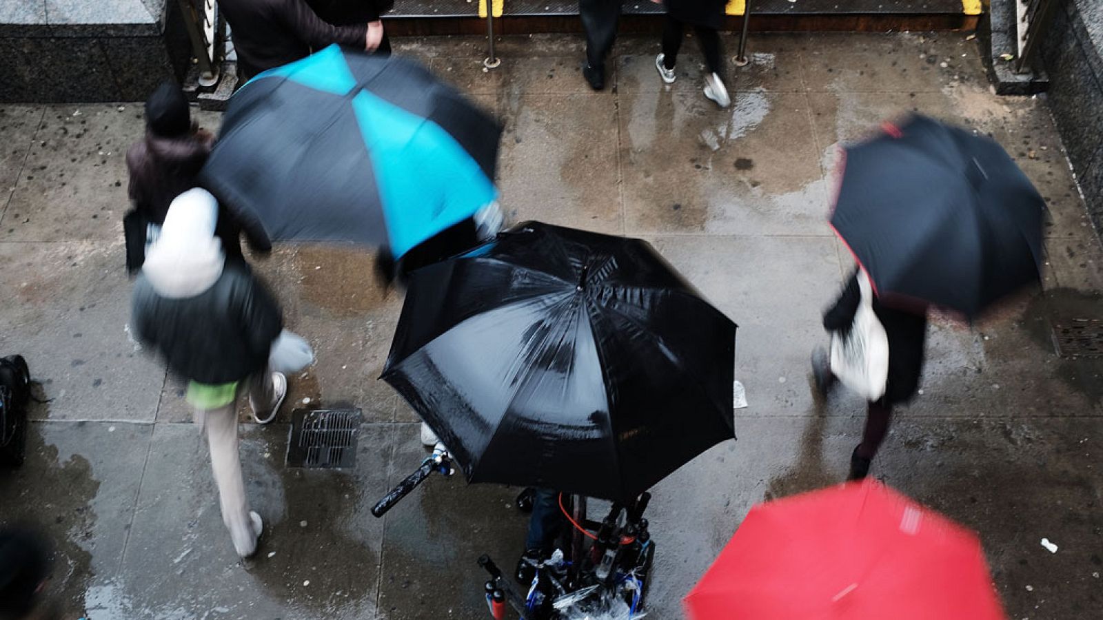 Precipitaciones persistentes y localmente fuertes en Galicia, especialmente en el oeste