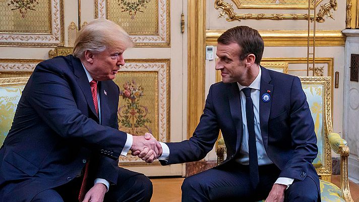 Informativo 24h - Trump y Macron piden a Europa más aportación a defensa