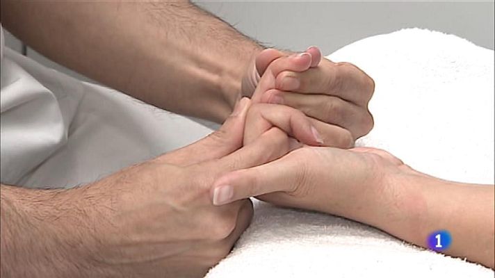 Telediario 1 - Distrofia de Sudeck, una enfermedad que provoca incapacidad y grandes dolores