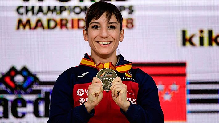 Telediario 1 - Sandra Sánchez: "No se puede estar mejor con 37 años"