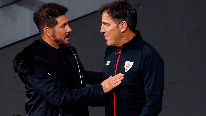 Simeone: "El Metropolitano apareció"; Berizzo se lamenta: "Demasiado castigo" | Ver