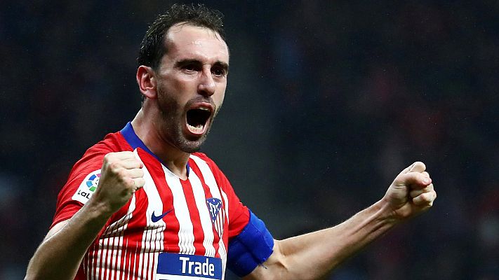 Telediario 1 - Godín: "Un momento único, sabía que podía hacer gol"