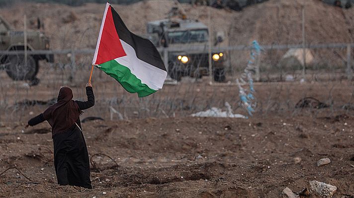 Informativo 24h - Mueren siete palestinos y un soldado israelí en un enfrentamiento en la Franja de Gaza
