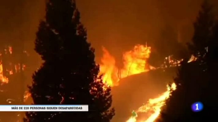 Telediario 1 - Más de 220 personas siguen desaparecidas