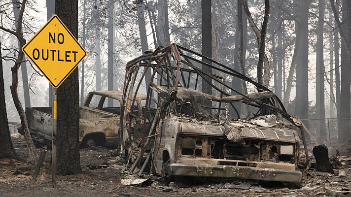 Telediario 1 - Paradise, una ciudad fantasma