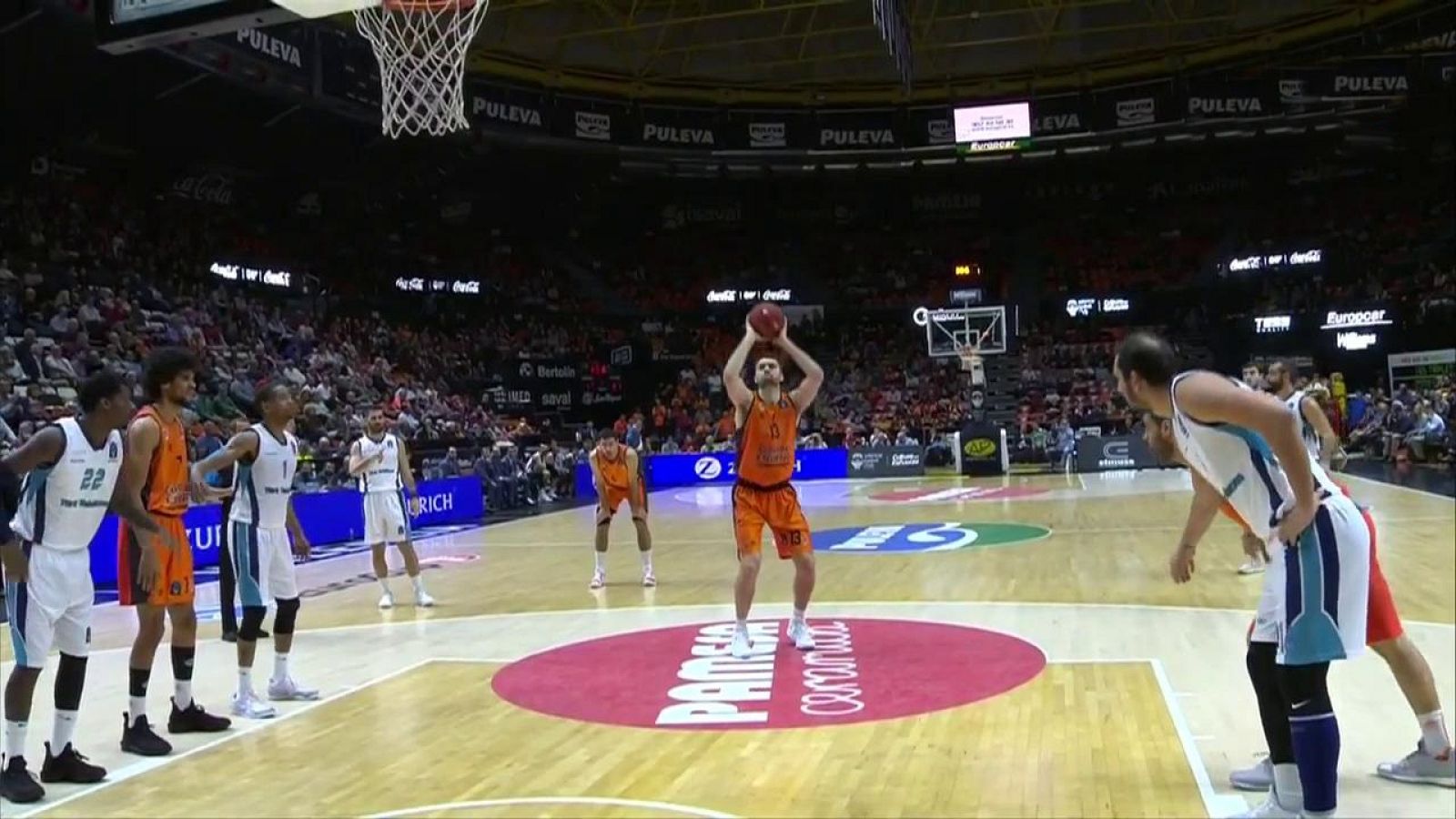 Baloncesto - Eurocup 7ª jornada: Valencia Basket - Turk Telekom Ankara - ver ahora