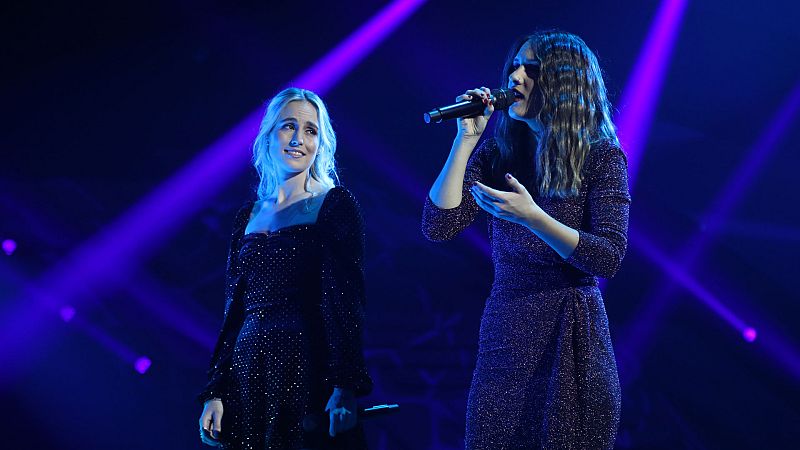 OT 2018 - Mara y Sabela cantan "I wanna hold your hand" en la gala 8