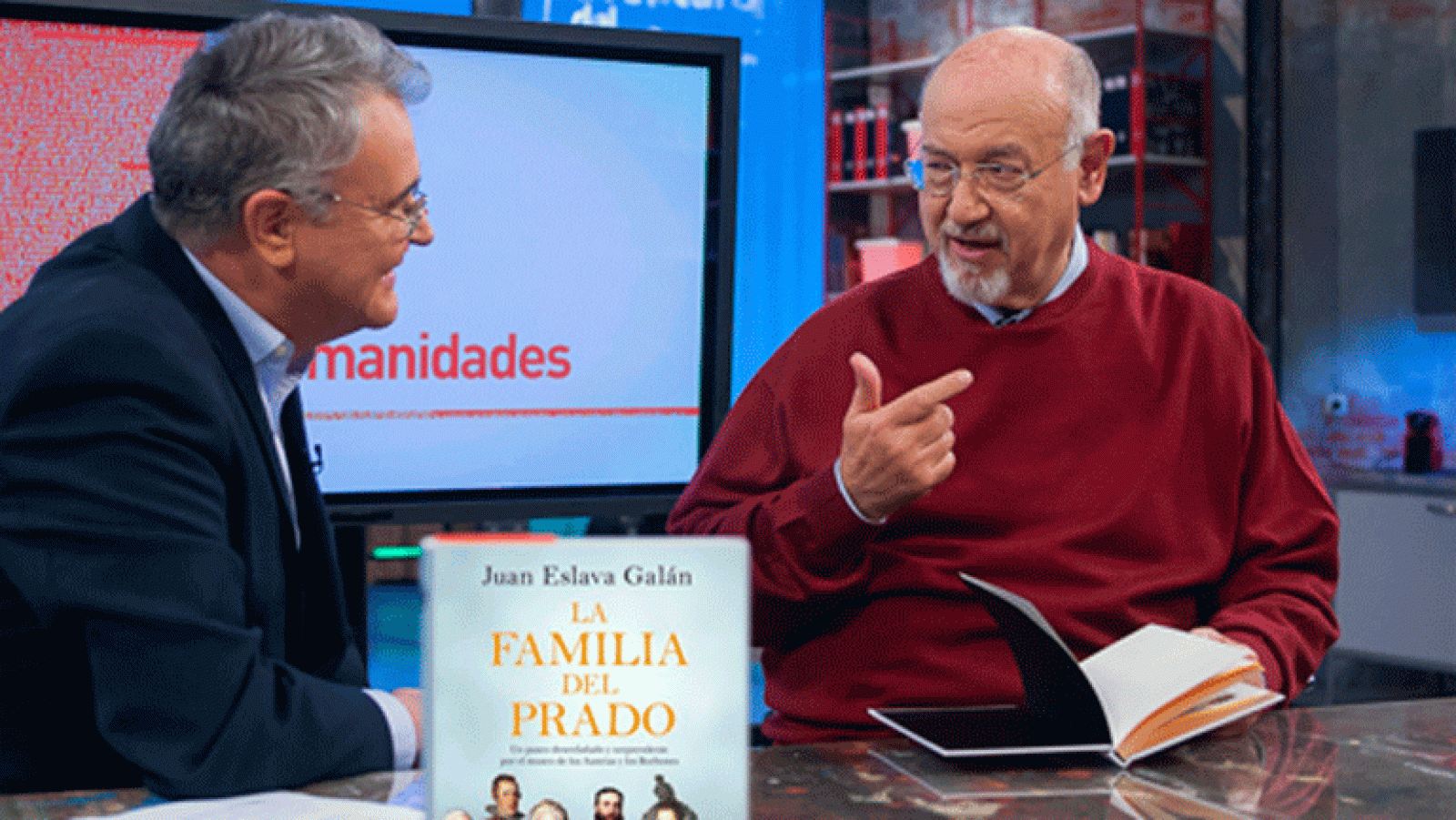 La aventura del saber Juan Eslava Galán, el libro 'La familia del Prado'.