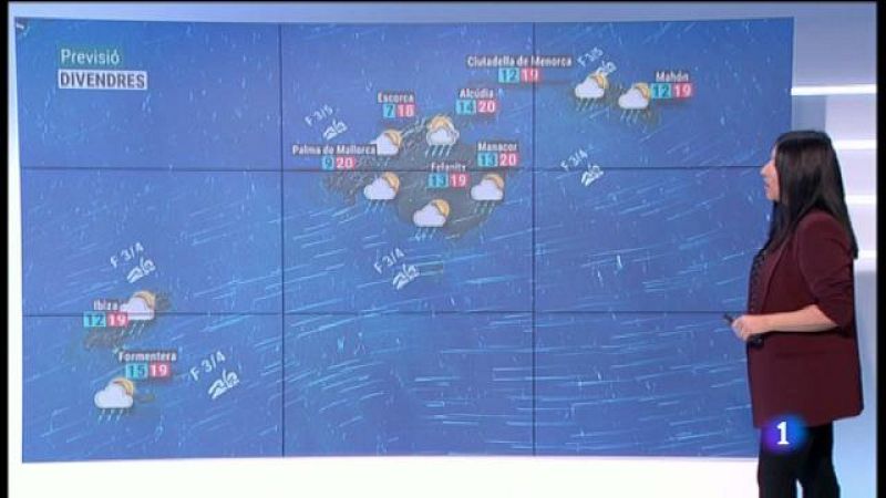 El temps a les Illes Balears - 15/11/18