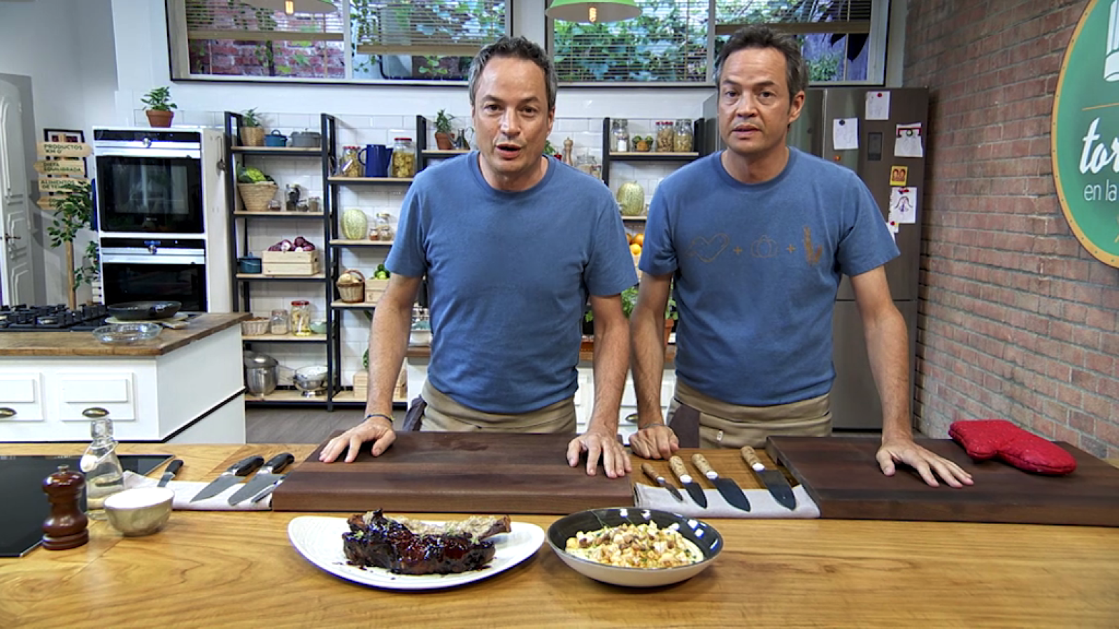 Torres en la cocina - Crema coliflor, costilla de ternera con champiñones - ver ahora