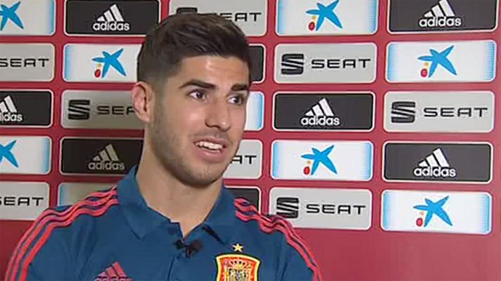 Telediario 1 - Marco Asensio: "Soy joven, son otros los que deben tirar del carro"