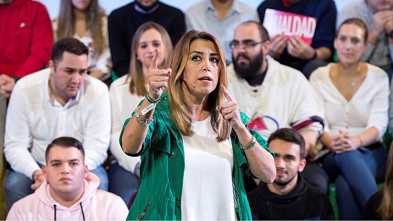 En Andalucía los candidatos están en plena campaña electoral