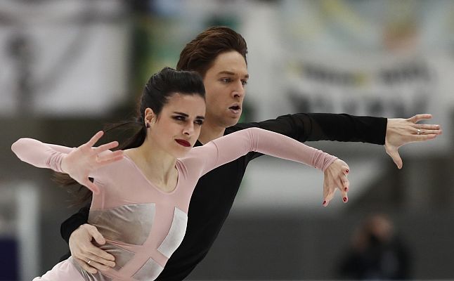 Patinaje sobre hielo - Sara Hurtado y Kirill Khaliavin logran una plata histórica en la Rostelecom Cup