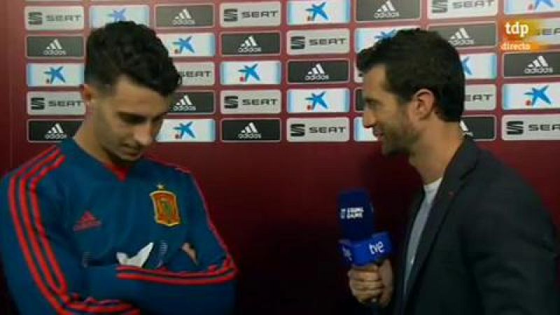 Mario Hermoso: "Ha sido el debut esperado" - UEFA Nations League | Ver