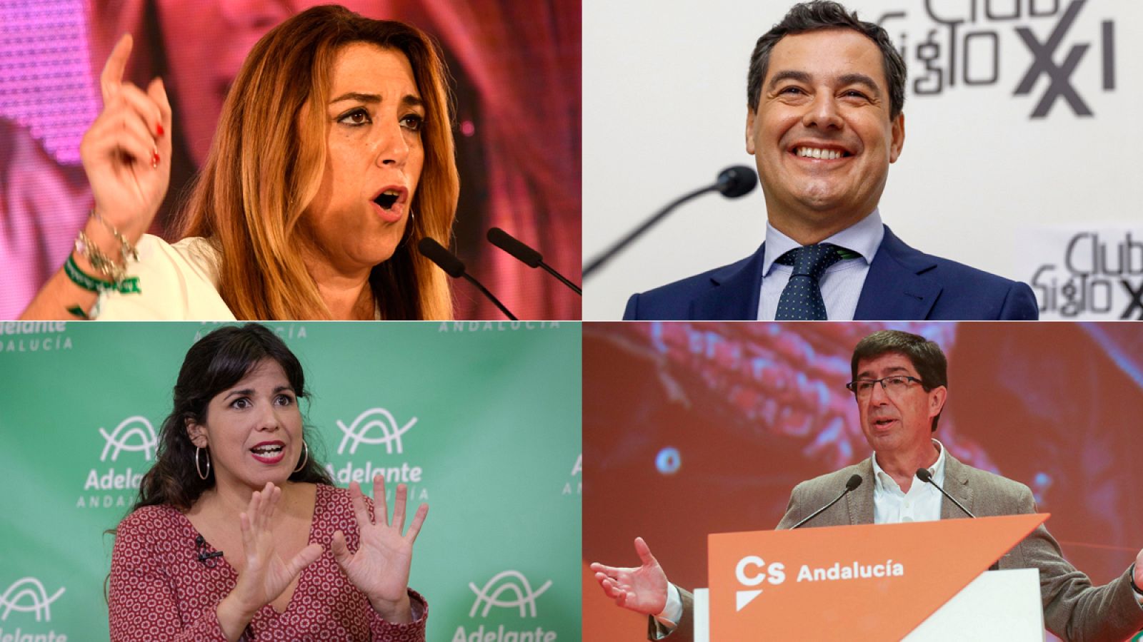 Elecciones andaluzas: los candidatos preparan el primer debate de campaña