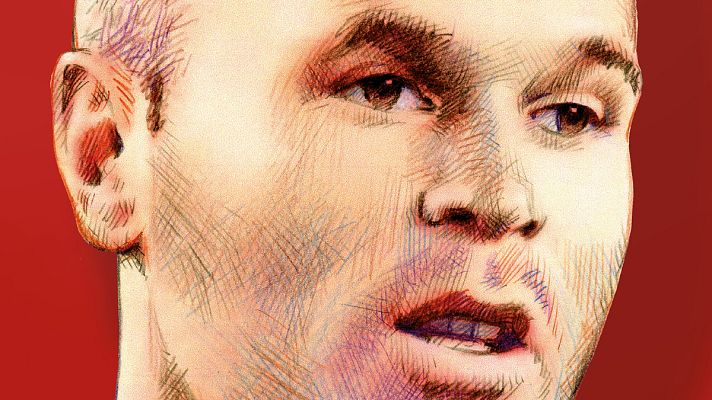 Telediario 1 - Andrés Iniesta, un héroe de cómic