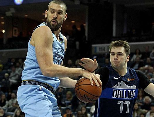 Telediario 1 - Doncic no puede con los Grizzlies de Marc Gasol