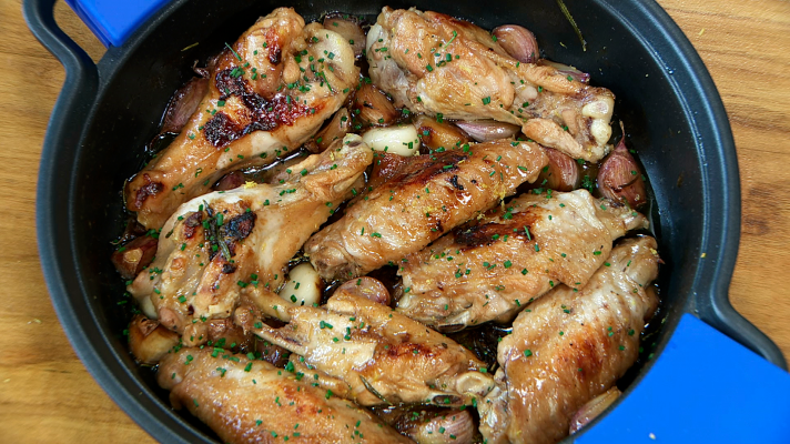 RTVE Cocina - Alitas a los 101 ajos