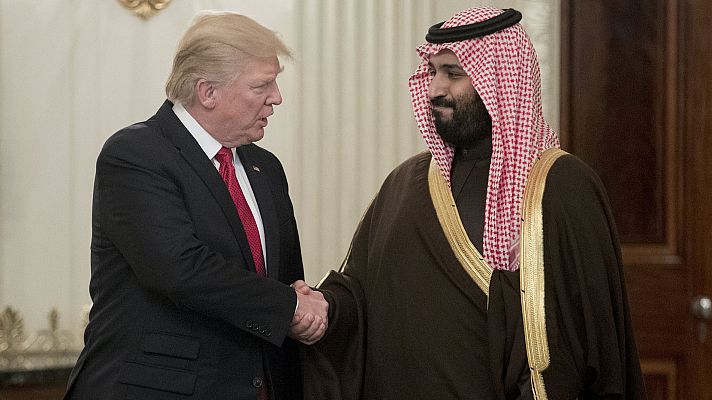 Telediario 1 - Trump no excluye al príncipe saudí de la muerte de Khashoggi
