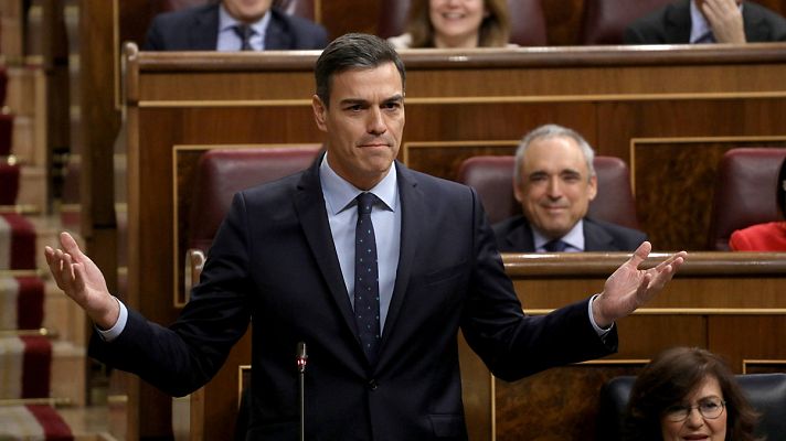 Informativo 24h - Sánchez, a Casado: "A su lado, Rajoy es un moderado"