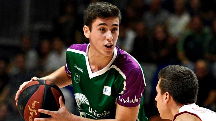 Telediario 1 - Pablo Sánchez entra en la historia del Unicaja al debutar con 16 años