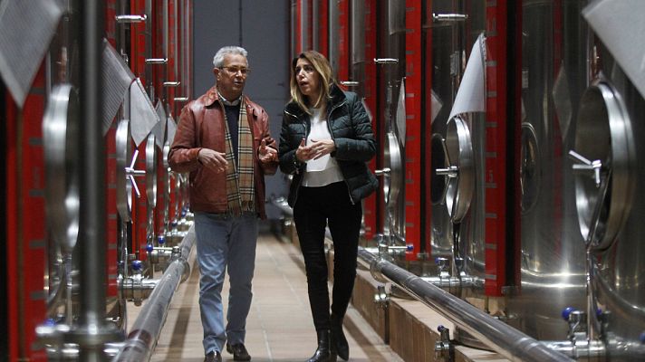 Telediario 1 - Los candidatos recorren Andalucía en busca del voto a once días de las elecciones