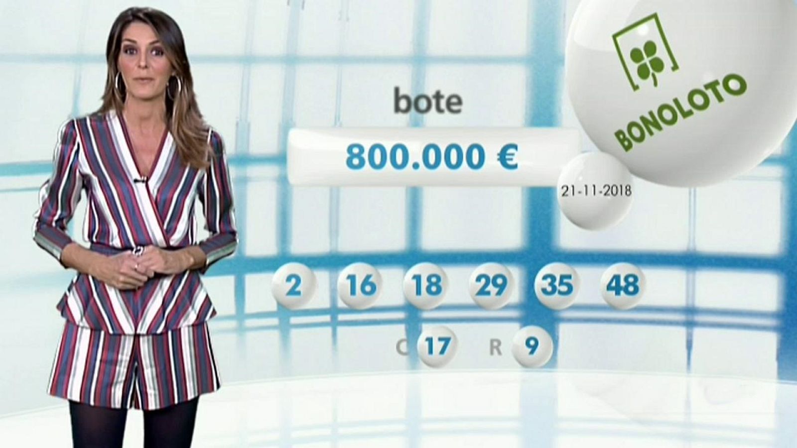 Bonoloto - 21/11/18 - ver ahora