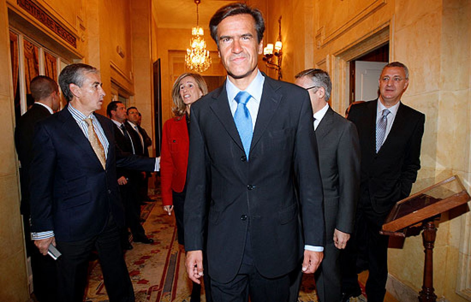 El candidato socialista a las elecciones europeas, López Aguilar, se reúne con el asesor de Obama | Ver