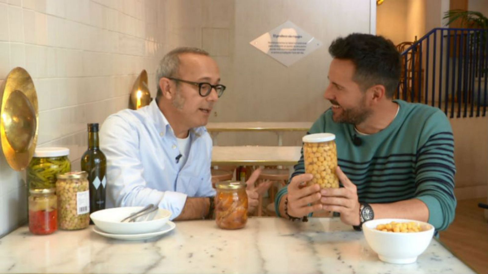 Menú madrileño con conservas