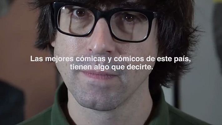 Telediario 1 - Humoristas: 'Ante la violencia machista, ni media broma'