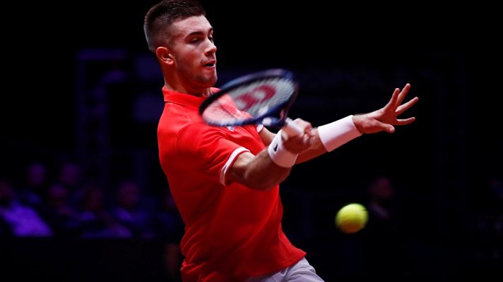 Tenis - Final: Francia - Croacia (1er. partido individual)