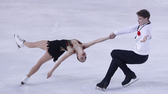 Patinaje sobre hielo - Trophee Bompard 2018. Programa Corto Parejas
