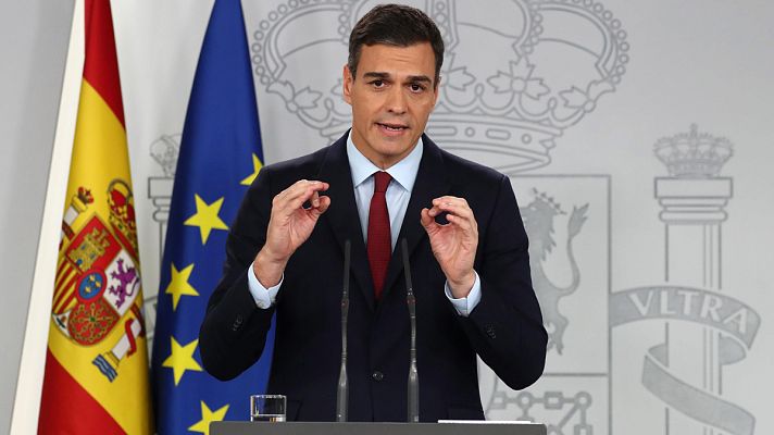 Telediario 1 - Sánchez levanta el veto al 'Brexit'