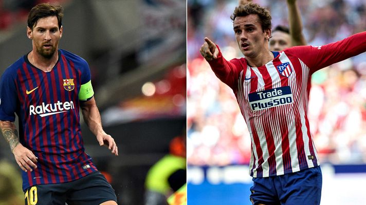 Telediario 1 - Marcos Alonso analiza el duelo Atlético - Barça para TVE