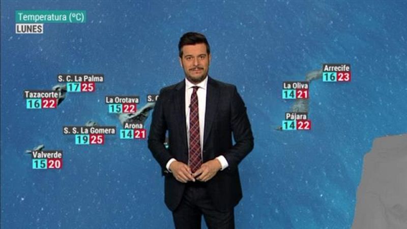 El tiempo en Canarias - 25/11/2018