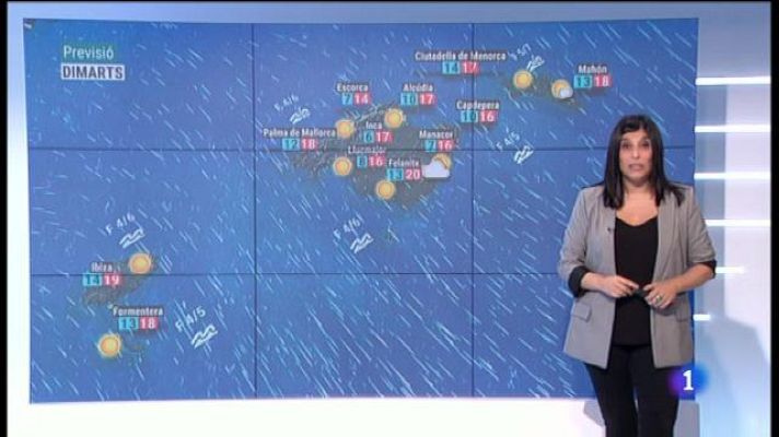 Informatiu Balear - El temps a les Illes Balears - 26/11/18