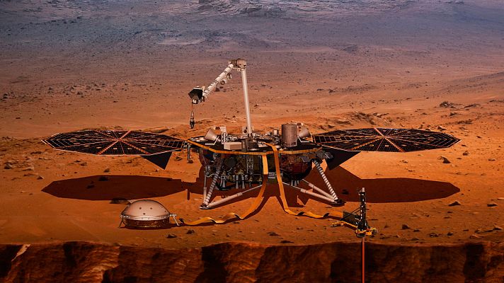 Telediario 1 - La sonda InSight se prepara para siete minutos de terror antes de posarse en Marte