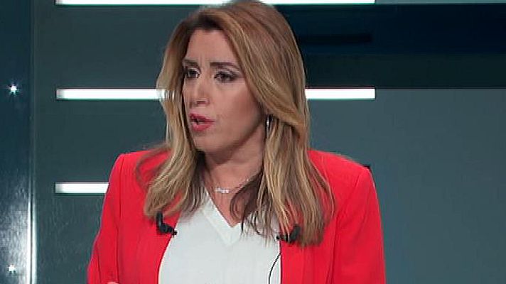 España en 24h - Debate Elecciones Andalucía 2018 | Díaz les pregunta: "¿Están dispuestos a unir sus votos con Vox con tal de ir contra el PSOE?"