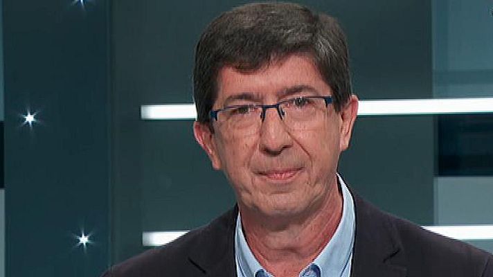 Especiales informativos - Debate Elecciones Andalucía 2018 | Juan Marín llama al "voto masivo por el cambio" en su minuto final