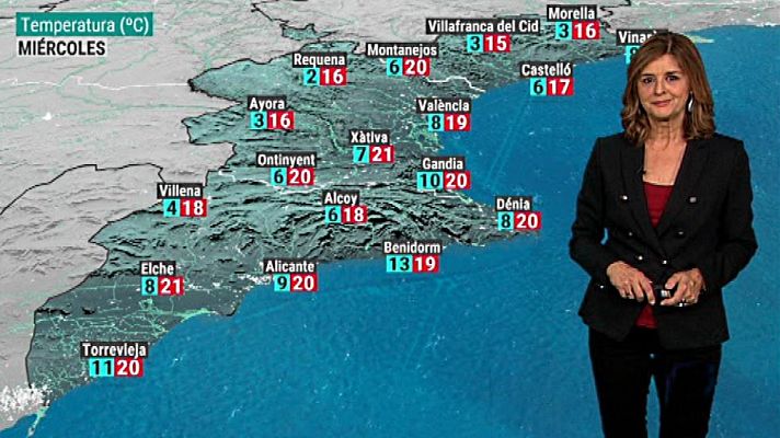 L'informatiu - Comunitat Valenciana - El tiempo en la Comunidad Valenciana - 27/11/18