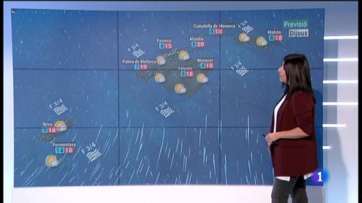 Informatiu Balear - El temps a les Illes Balears - 28/11/18