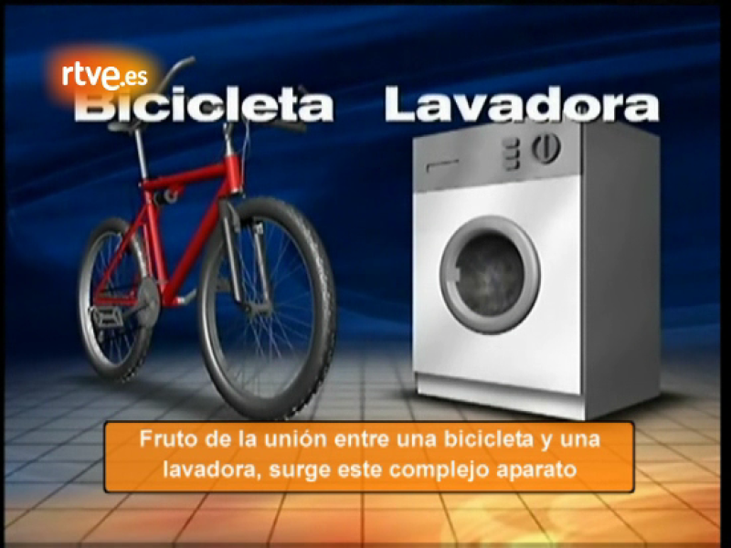 La "bici-lavadora" | Ver