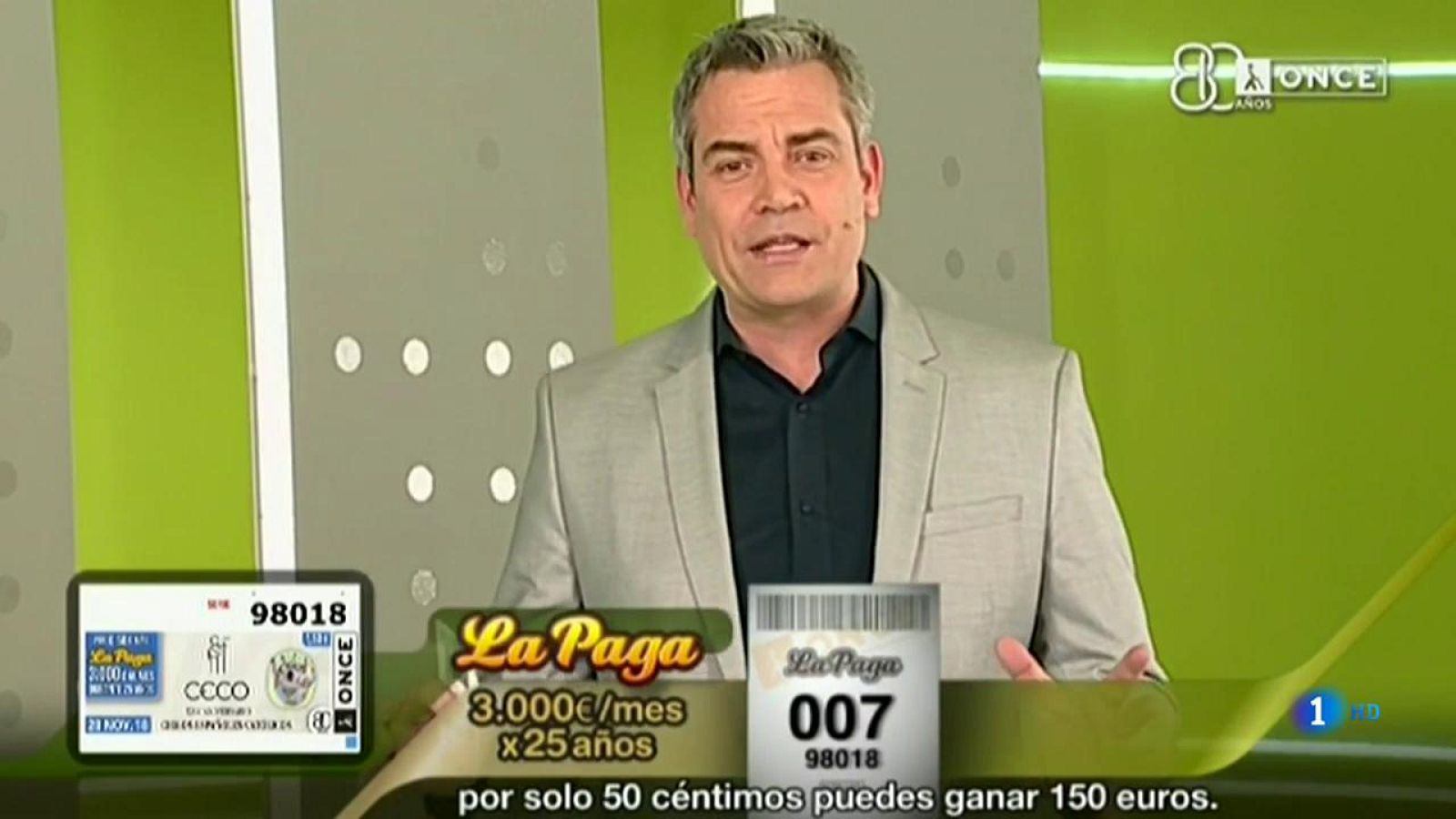 Sorteo ONCE - 28/11/18 - ver ahora