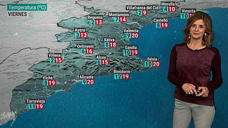 El tiempo en la Comunidad Valenciana - 29/11/18 - ver ahora