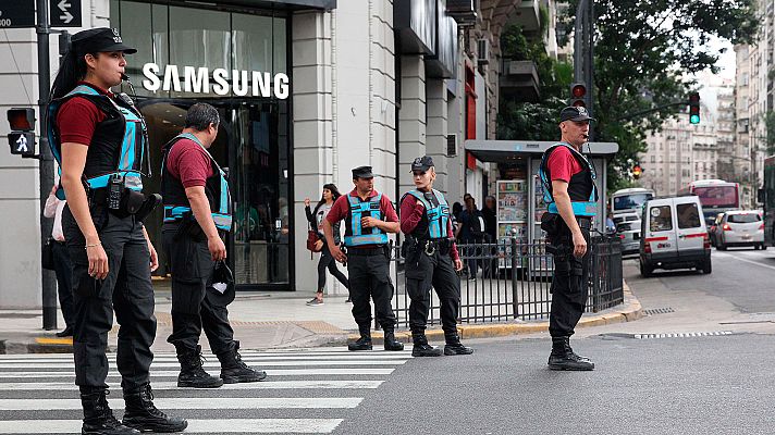 Telediario 1 - Buenos Aires, blindada para el G20